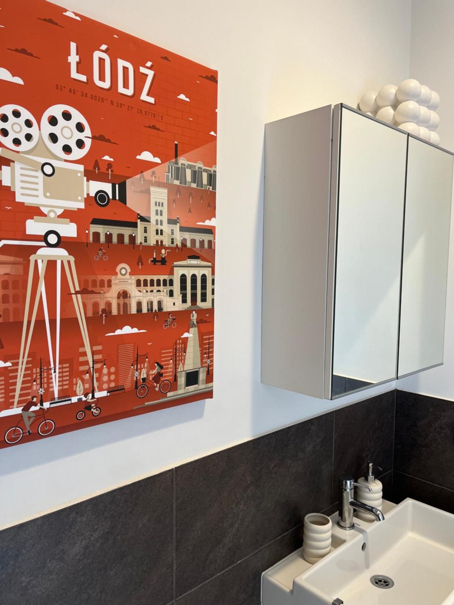 Apartament I Love Piotrkowska Z Wielkim Lustrem, Balkonem I Klimatyzacja Lodž Exteriér fotografie