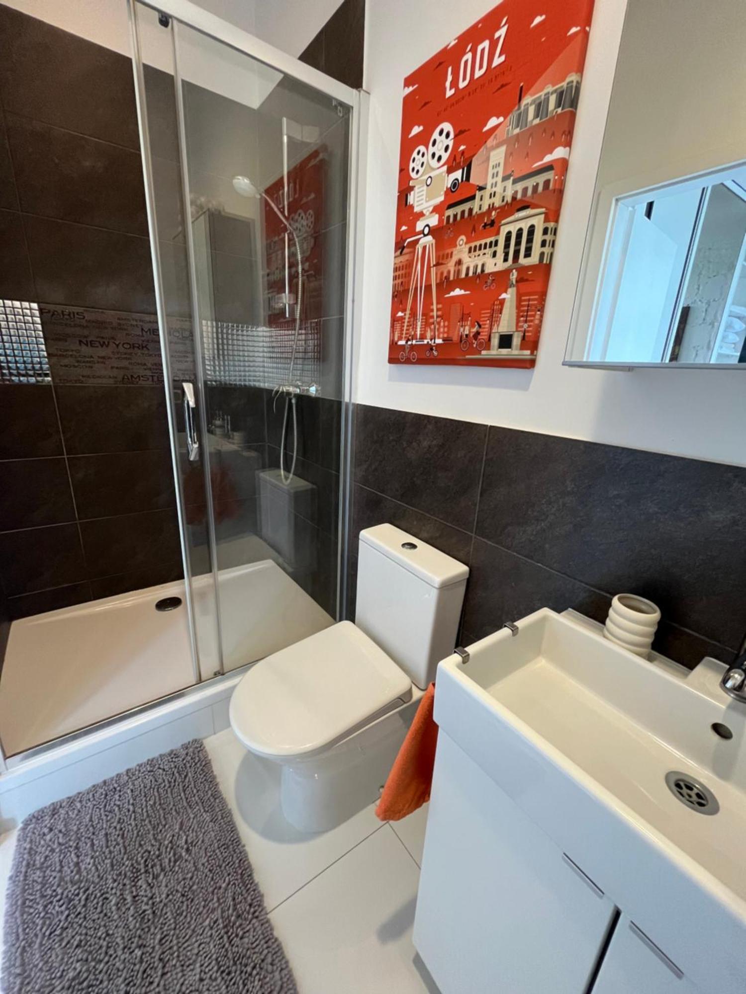 Apartament I Love Piotrkowska Z Wielkim Lustrem, Balkonem I Klimatyzacja Lodž Exteriér fotografie